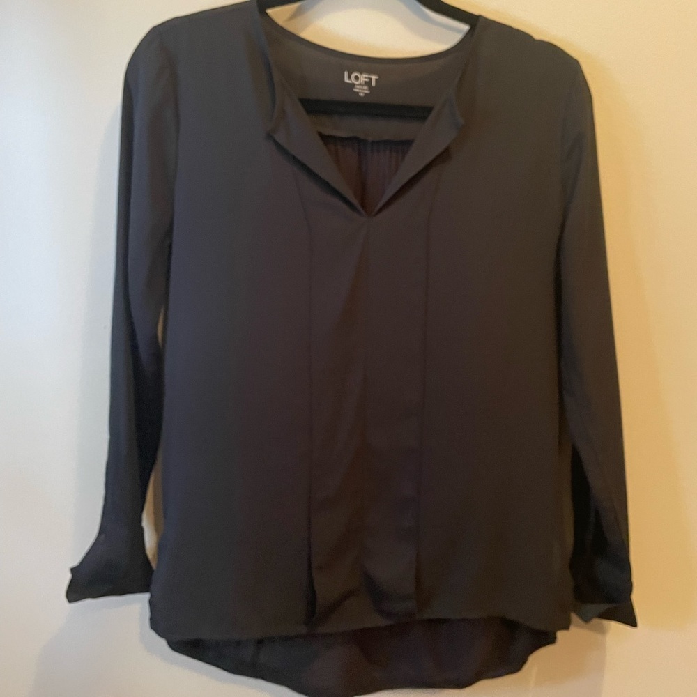 Loft Outlet feminine black blouse - XS/S